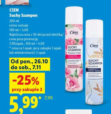 CIEN Suchy Szampon