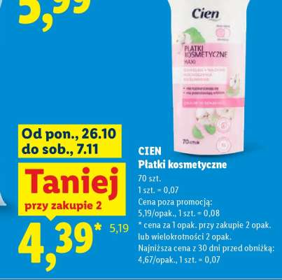 CIEN Płatki kosmetyczne