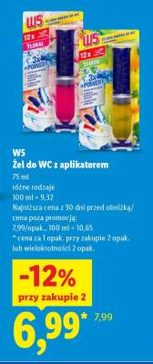 W5 Żel do WC z aplikatorem
