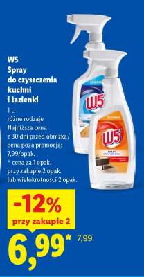 W5 Spray do czyszczenia kuchni i łazienki