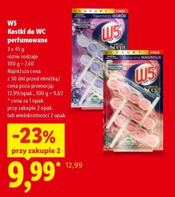 W5 Kostki do WC perfumowane