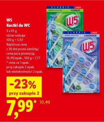 W5 Kostki do WC