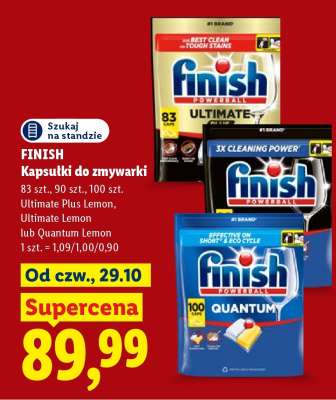 FINISH Kapsułki do zmywarki