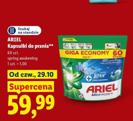 Ariel kapsułki do prania
