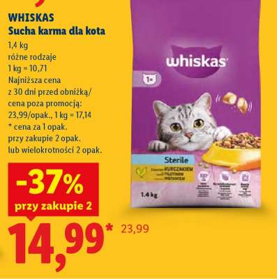 WHISKAS Sucha karma dla kota